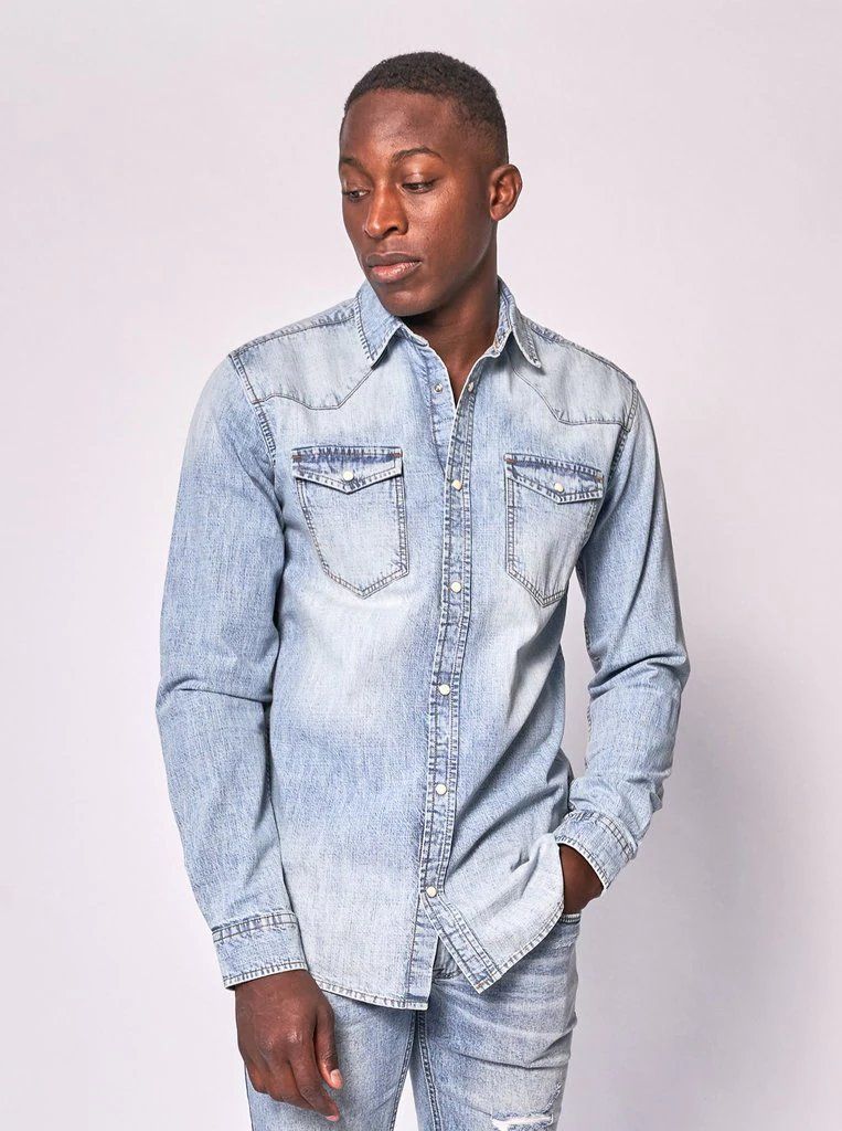Hemden: Jeanshemd Herren Redefined Rebel Gr. M – Neu und originalverpackt aus Kaiseraugst von Amante85