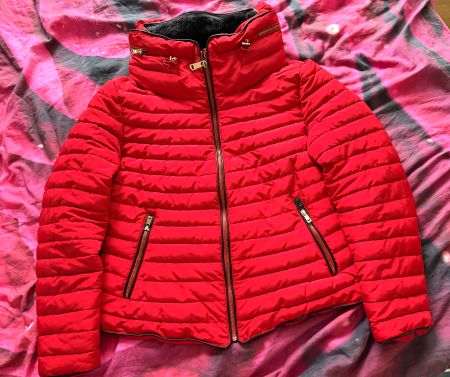Damen Winterjacke Rot