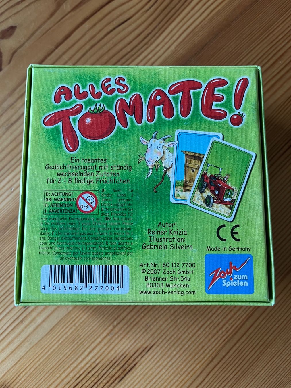 Spiele: Kartenspiel Alles Tomate! – Gebraucht aus St. Pelagiberg von 1MagicMoment 2
