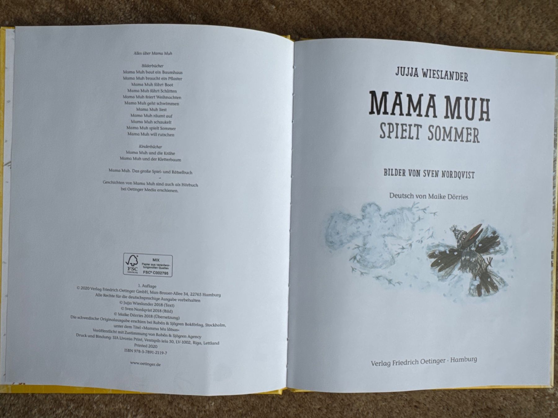 Bücher: Mama Muh spielt Sommer – Neu (gemäss Beschreibung) aus Aarau von Kilauea 1