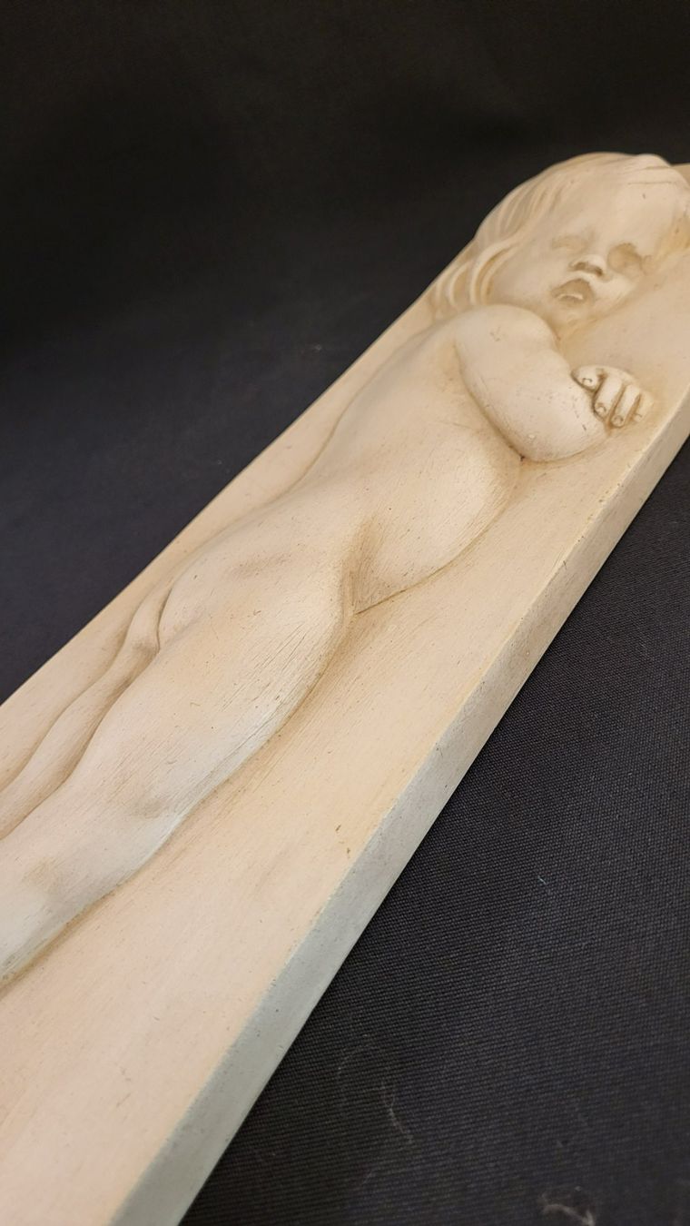 Figuren: Wandbild Relief Kleinkind – Gebraucht aus Basel von spinne02 3