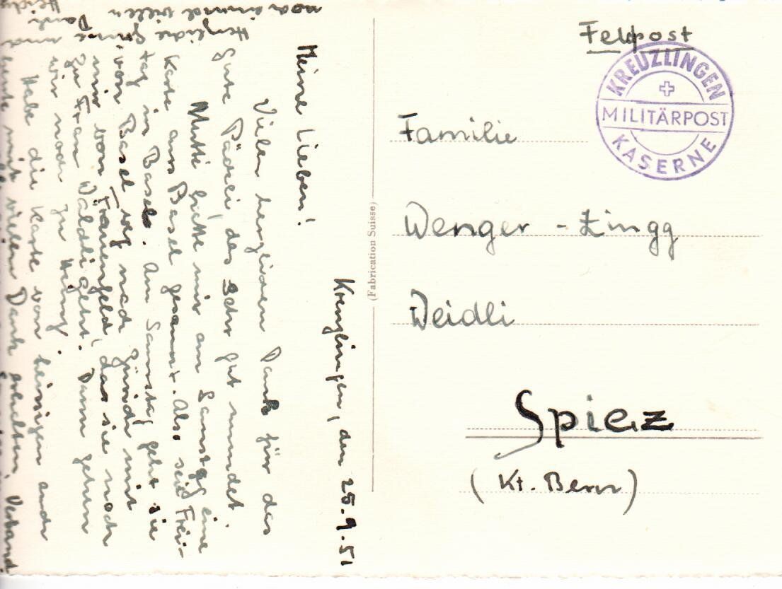 Cartoline postali: Kreuzlingen – Usato da Wolhusen venduto da Curver9 1