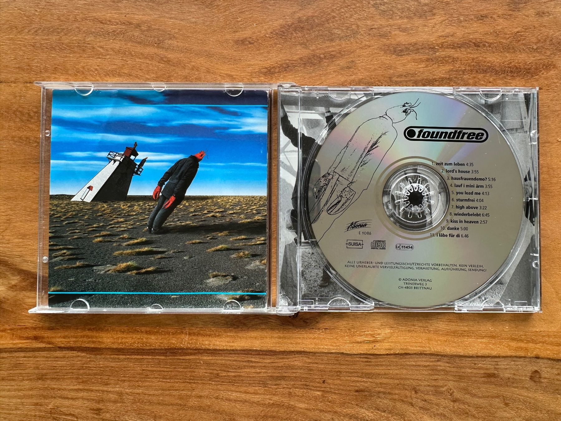 CD: Foundfree - Wiederbelebt – Usato da Horgen venduto da flyingpenguin2000 1