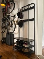Garderobenständer mit Schuhablage Ikea PINNIG