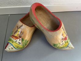 Handbemalte holländische Clogs | Holzschuhe