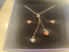 Swarovski Lesile Heart Set, ❤️❤️❤️