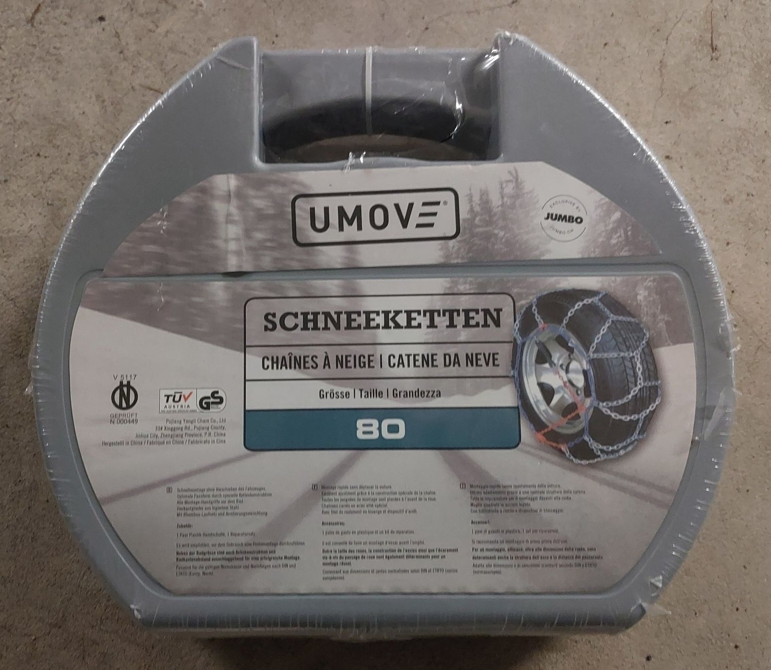 Catene da neve: Winterketten UMOVE Grösse 80 – Nuovo e nell'imballaggio originale da Basel venduto da phi_f5yh