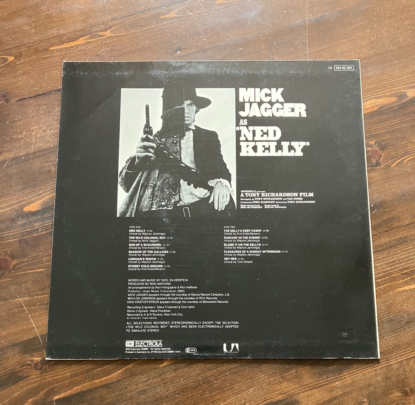 Schallplatten: OST - MICK JAGGER AS NED KELLY – Gebraucht aus steffisburg von Dstauffer 2