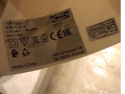 Ikea Lampadari & plafoniere: Lampadaire grand  style star wars Ikea – Usato da Bernex venduto da joe_6dn9 6