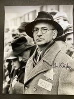 BEN KINGSLEY Fotoposter "Schindlers Liste"  Autogramm