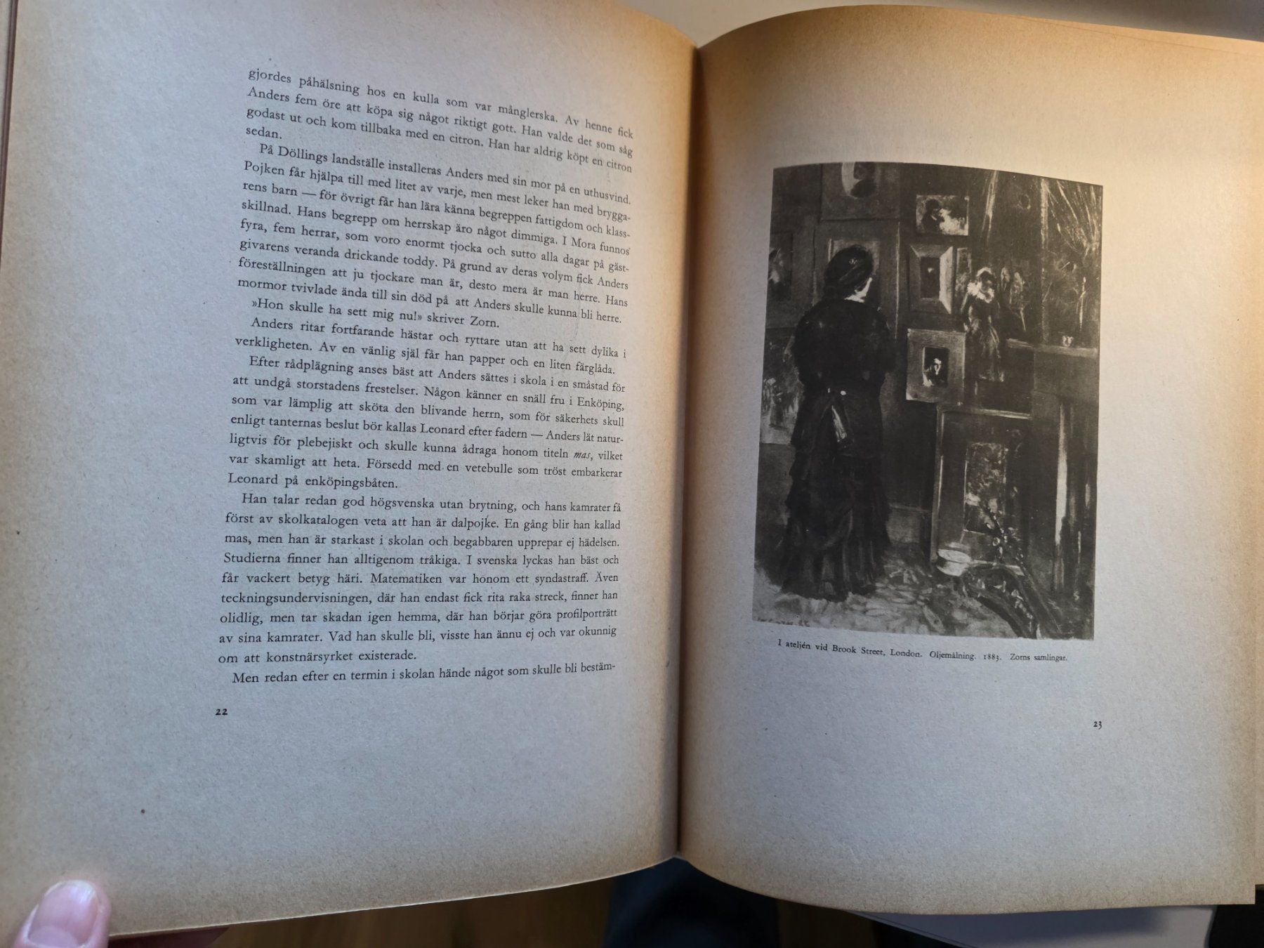 Libri: Anders Zorn - Albert Engström - schwedisch  1942 – Usato da Walterswil BE venduto da Lonitti 2