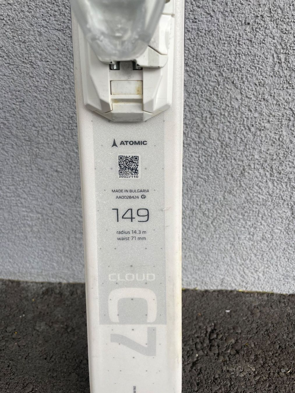 Atomic Sci: Skis Atomic cloud C7 149cm – Usato da Erde venduto da ber_7mt8 1
