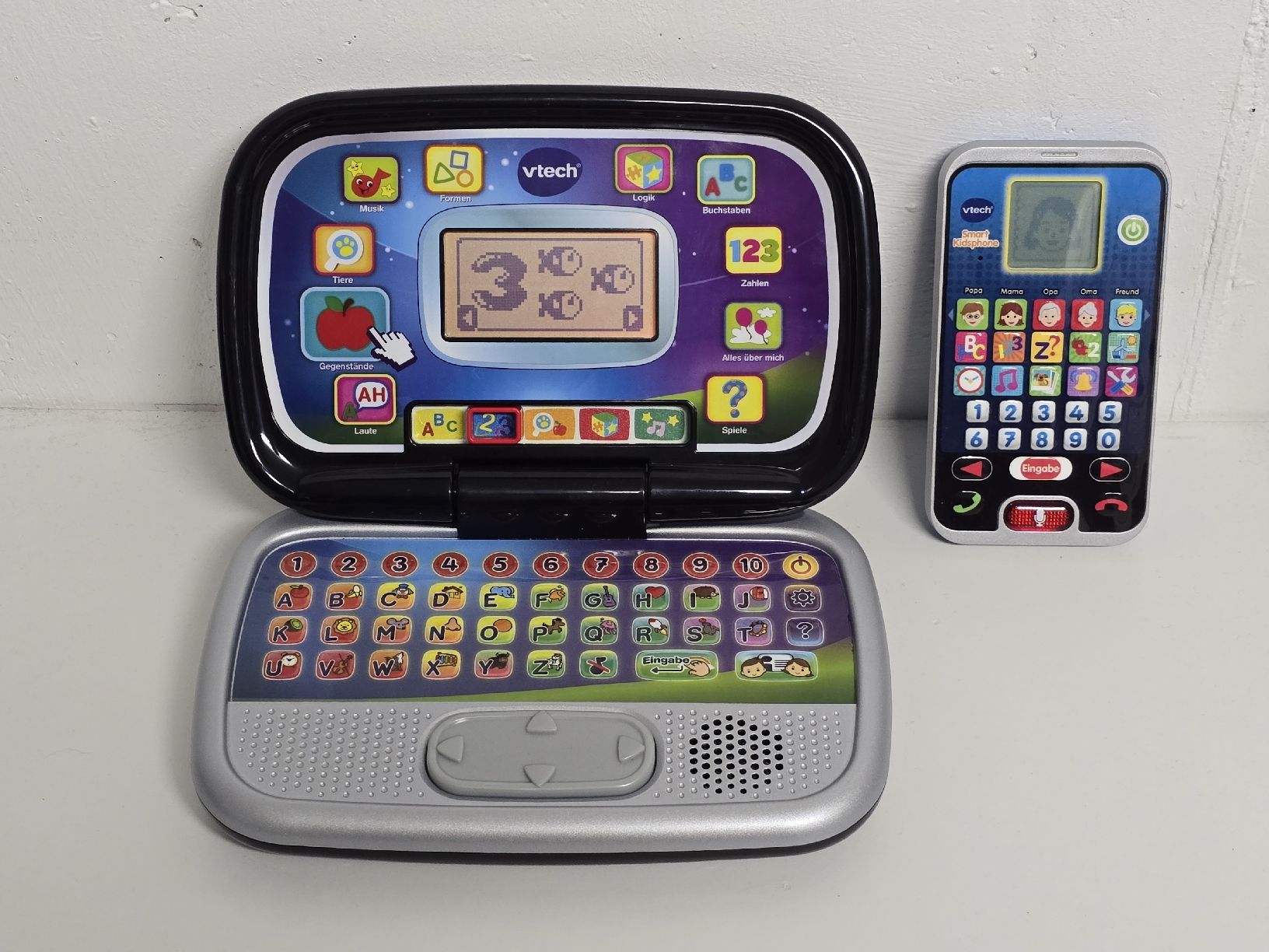 Vtech Giocattoli: Vtech Play Smart Laptop und Natel  – Usato da Teufenthal AG venduto da thuzsu 1