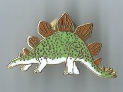 Dinosaurier Stegosaurus ; Pin