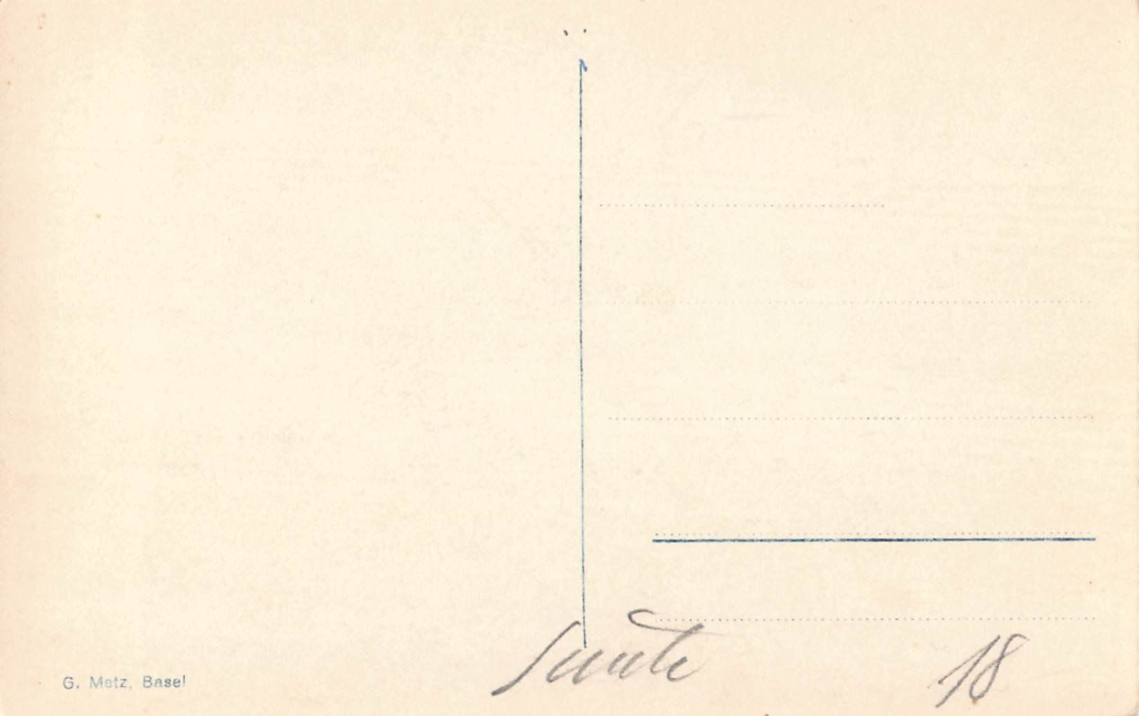 Cartoline postali: Gruss aus BASEL - Parc-Hotel Bernerhof – Usato da Winterthur venduto da SchatzchischtliWinti 1