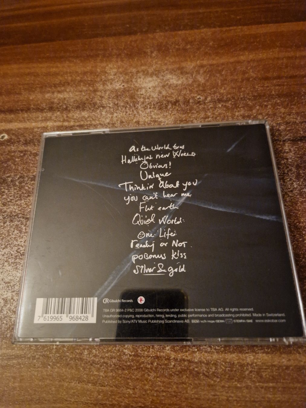 CDs: Eskobar - Death In Athens – Gebraucht aus Wattenwil von Mage66 1