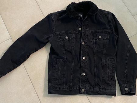 Gefütterte Jeansjacke Grösse S