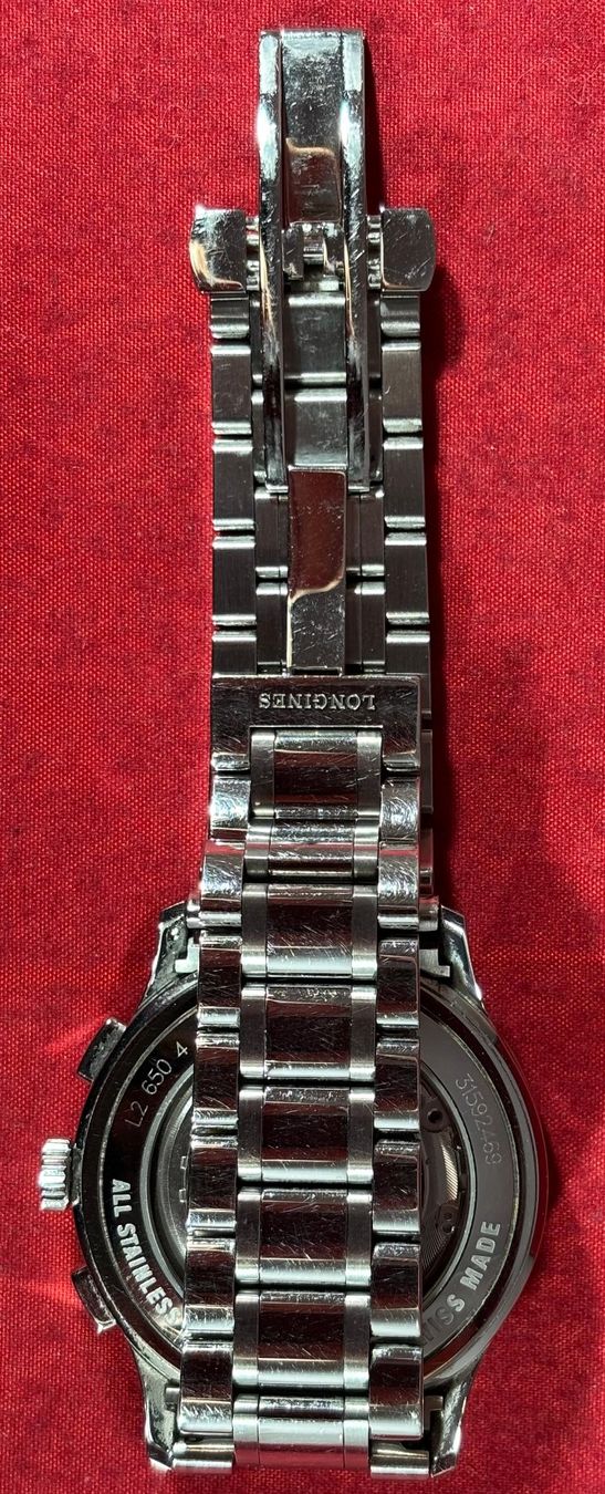Longines Orologi: Longines Olympic Collection Chronograph Automatique – Réf. L – Usato da Biel/Bienne venduto da new-life 8