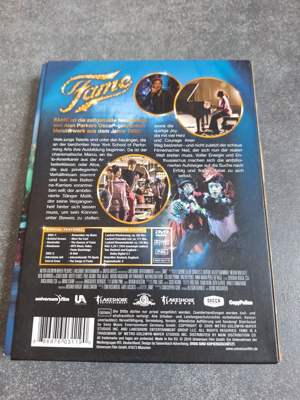 Alle DVDs: DVD Fame, 2 DVDs – Gebraucht aus St.Gallen von dajo0809 1