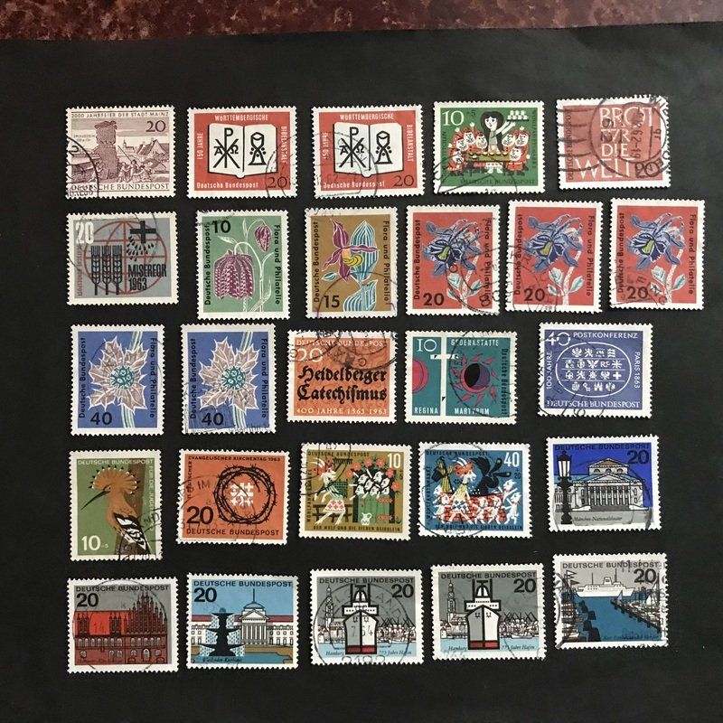 Tutti i francobolli: BRD 1962 - 1975 kl. Sammlung gest – Usato da Uitikon Waldegg venduto da Gooddeal05 2