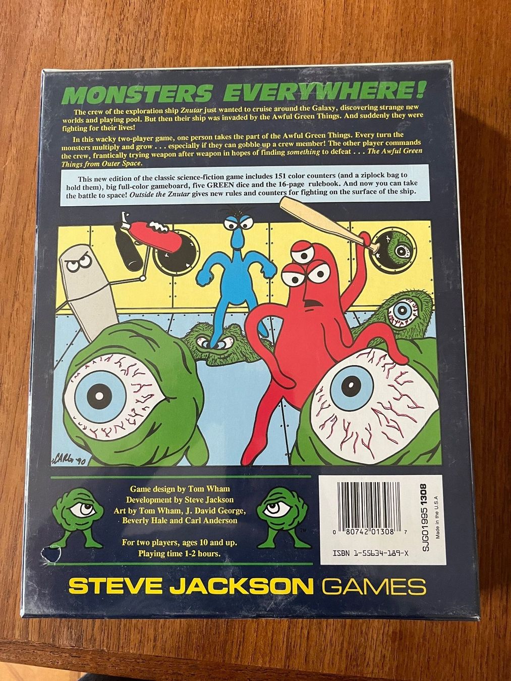 Spiele: Awful Green Things von Steve Jackson Games – Neu und originalverpackt aus Bern von Vineb 1