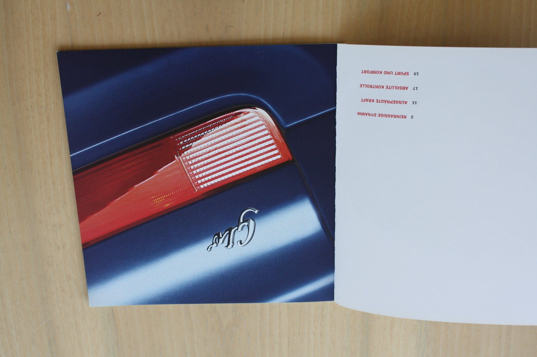 Alfa Romeo Documenti: Alfa Romeo GTV Prospekt 8/2001 – Usato da Wikon venduto da erwin400 1