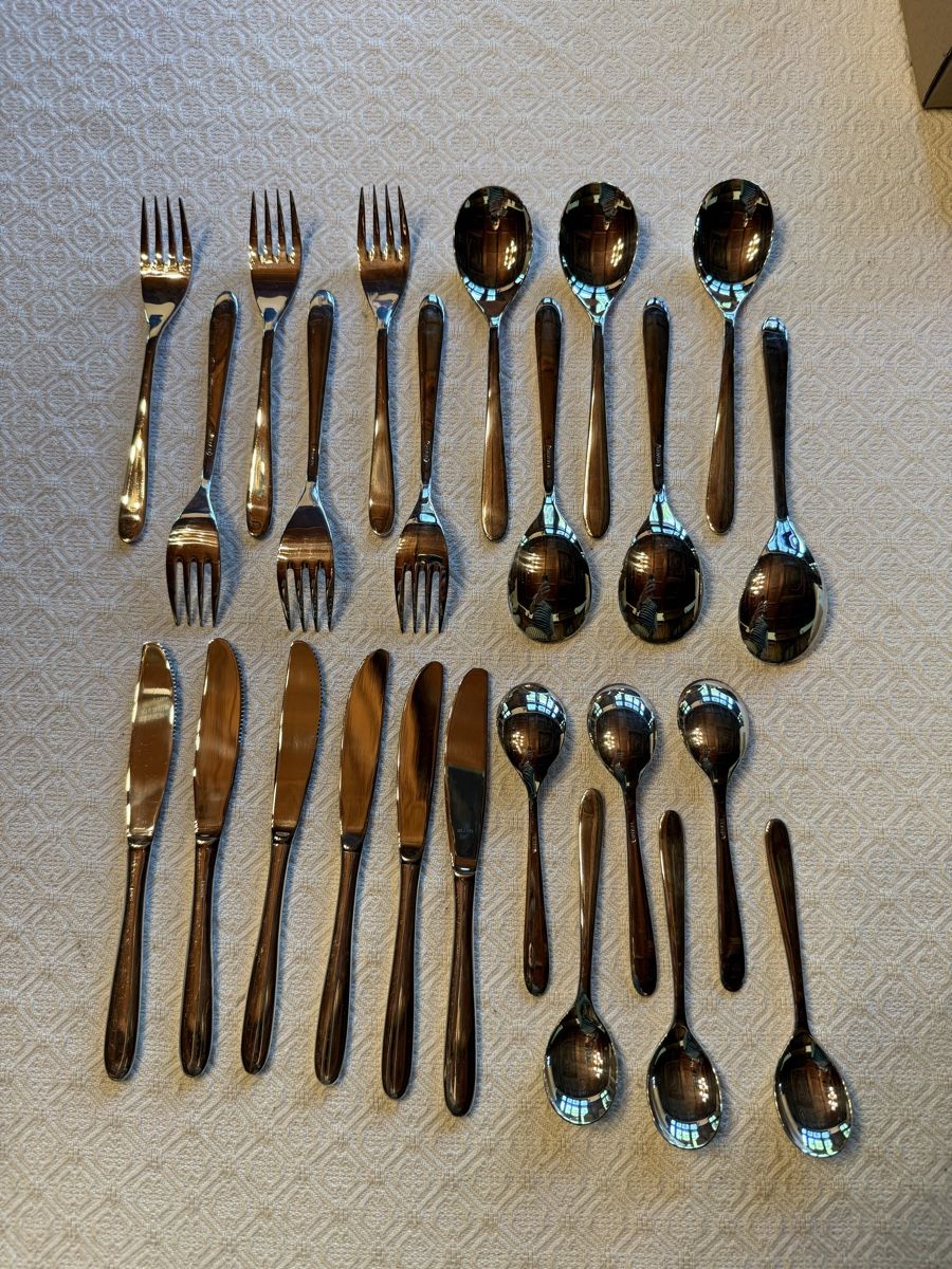 Set di posate: Couverts argenté / Versilbertes Besteck BEARD – Nuovo (secondo la descrizione) da Biel/Bienne venduto da fxgindrat82