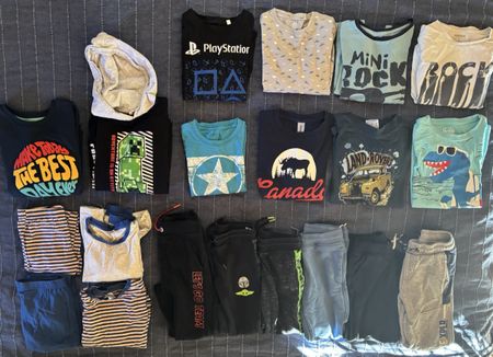 Jungen Kleiderpaket Gr. ca 122-128/ 7–8 Jahre