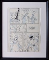 DAI SENTEI GOGGLE-V TOEI COMPANY MANGA COMIC ORIGINAL ART