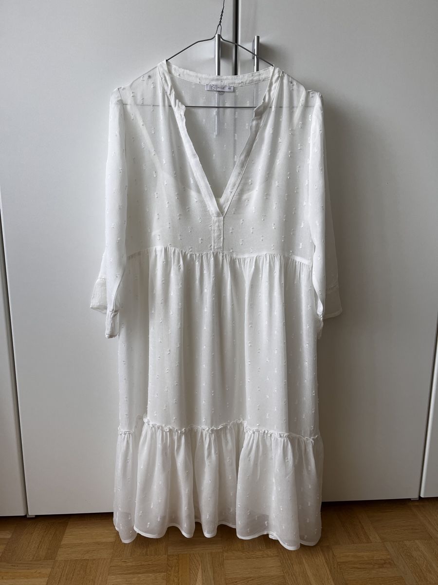 Nile Kleider: Nile Kleid, weiss, Grösse XS  – Gebraucht aus Zürich von Kleanthy