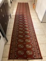 Läufer Teppich rot gemustert guter Zustand 390x80