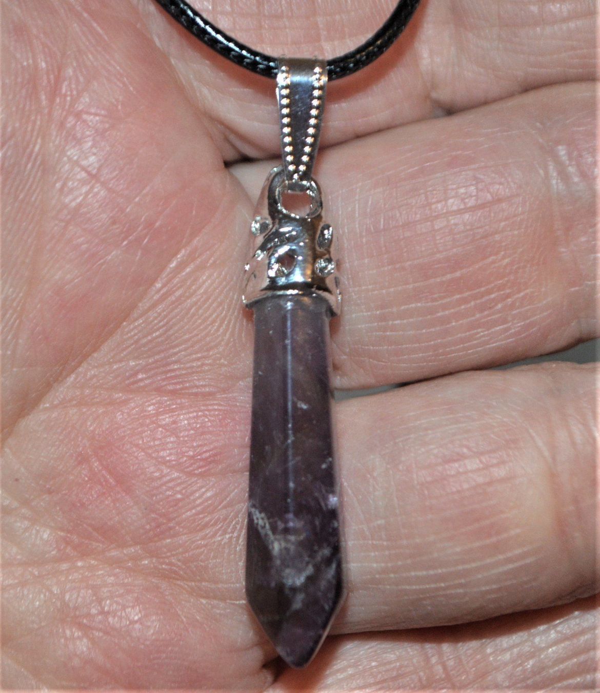 Ketten: Halskette 1042 - Amethyst - 3,5 cm Länge – Neu und originalverpackt aus Goldiwil (Thun) von han_v5b7 1