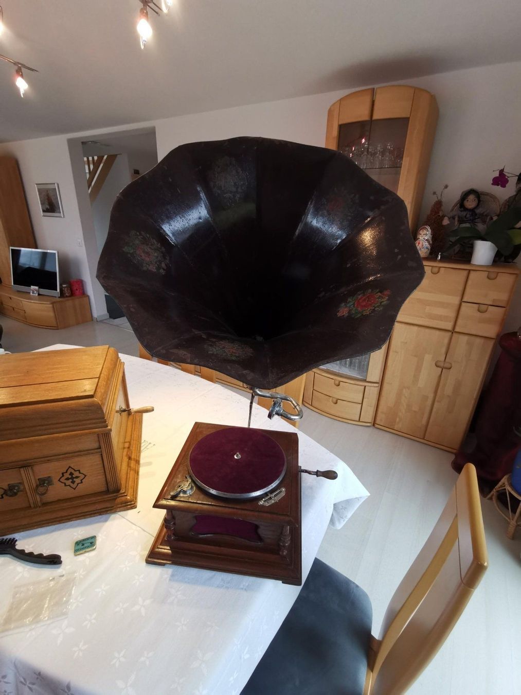 Giradischi: Trichtergrammophone – Usato da Bern venduto da Maniche11111 2