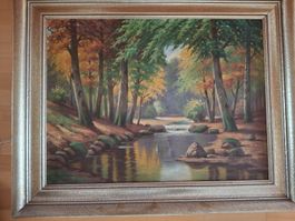 98 x79 cm Oelgemälde