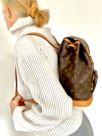 Louis Vuitton Montsouris MM Monogram Echt Top wie Neu