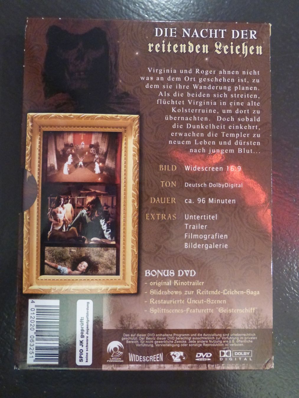 Tutti i DVDs: Die Nacht der reitenden Leichen DVD – Usato da Zumikon venduto da psisound 1