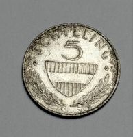 Pièce 5 Schilling Autriche 1962, état numismatique