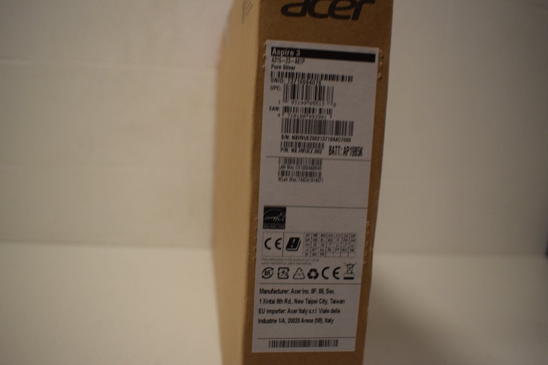 Acer Notebook: Laptop Acer NEU – Nuovo e nell'imballaggio originale da Zürich venduto da Brockito 4