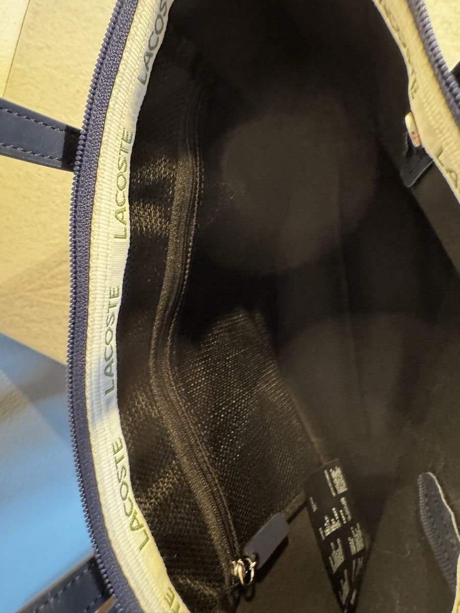 Lacoste Borse: Lacoste Shopper, Dunkelblau, neuwertig – Usato da Winterthur venduto da Schluffi1 2