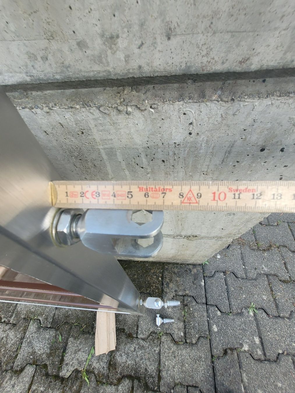 Porte: Gartentüre Edelstahl – Usato da Niederlenz venduto da Chreco 4