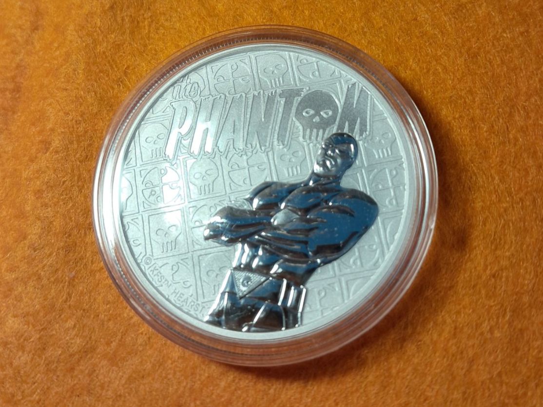Alle Münzen: PHANTOM 1 OZ UNZE SILBER 999 TUVALU 2022 – Neu und originalverpackt aus Trübbach von Adam123456 4