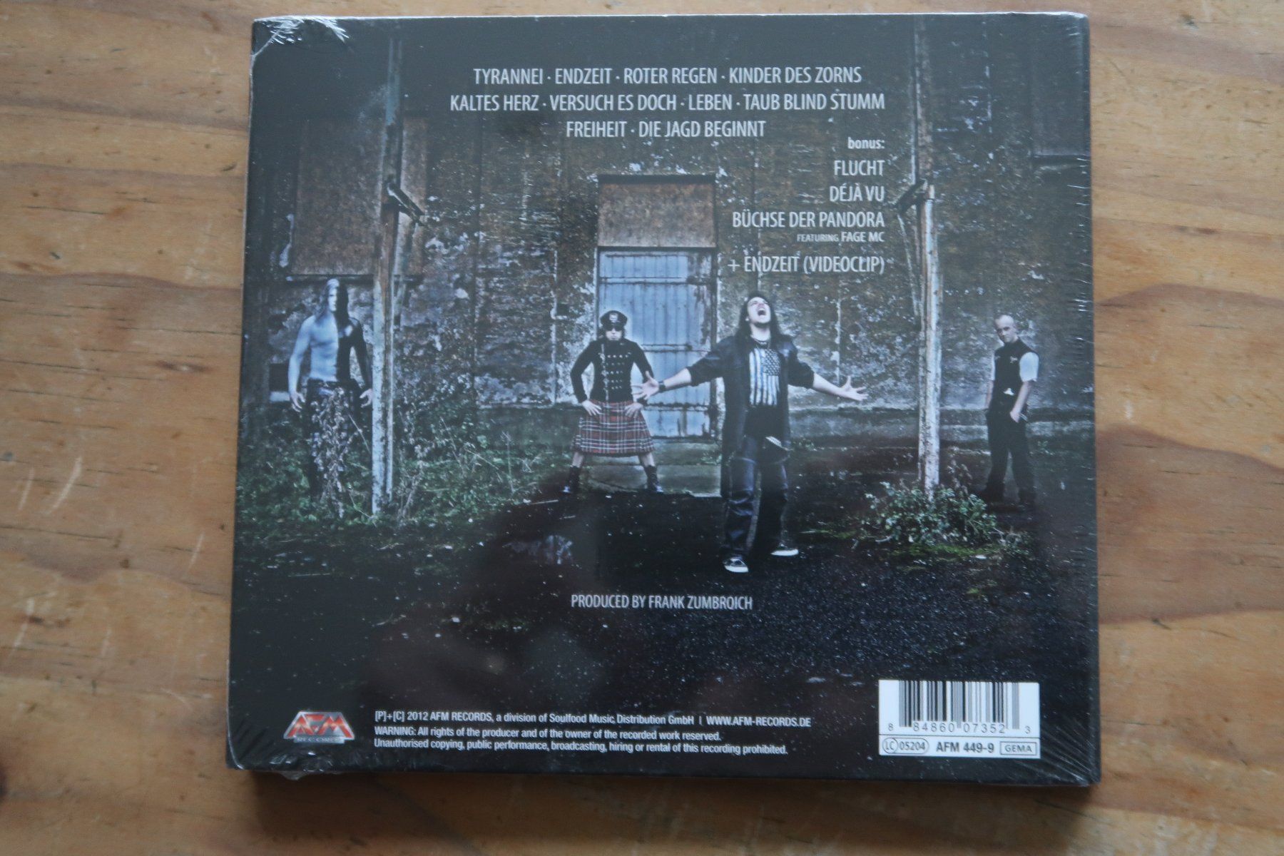 CDs: nulldb - ENDZEIT - NEUE OVP CD – Neu und originalverpackt aus Basel von Patiscat 2