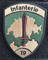 Patch Schweizer Armee Infanterie