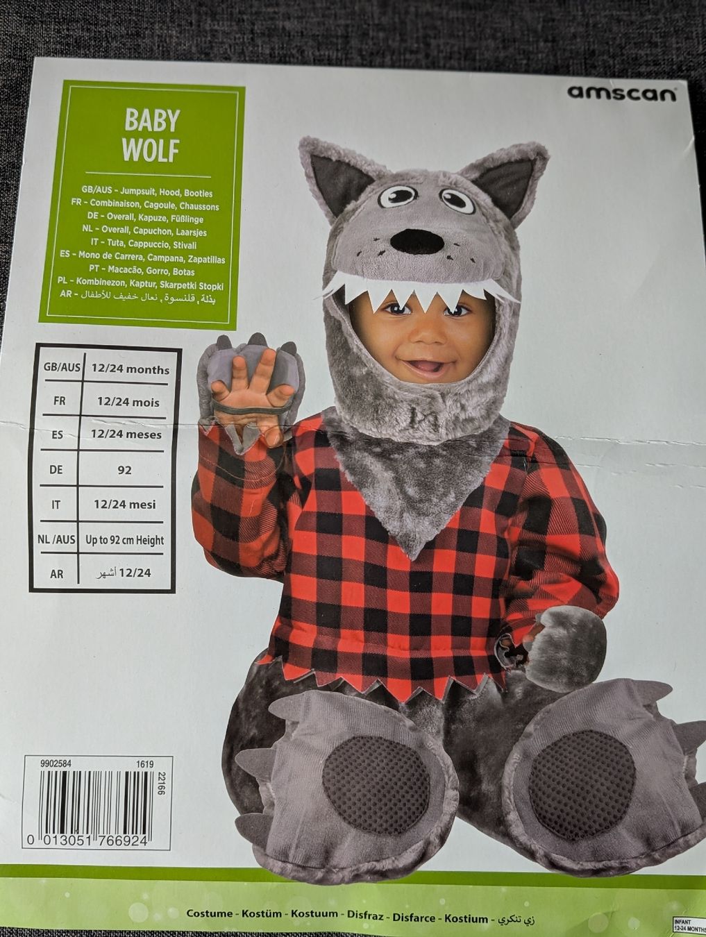 Kostüme: Werwolfkostüm, Grösse 86–92 cm – Neu (gemäss Beschreibung) aus Zofingen von Droni_A 4
