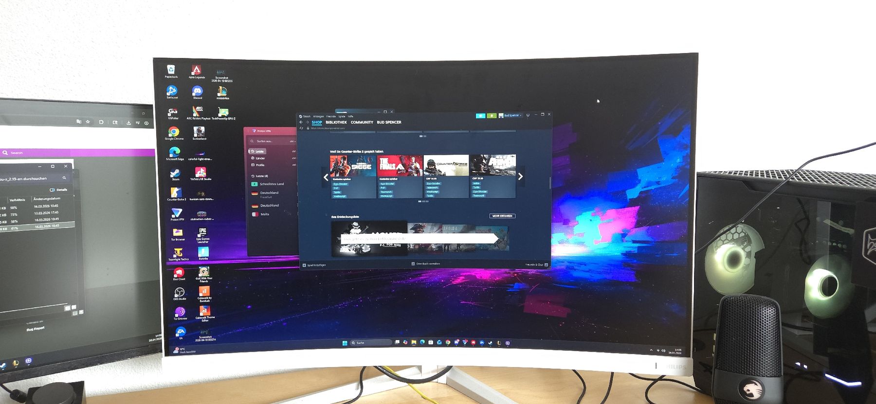 PC: komplettes gaming PC set – Usato da Eigenthal venduto da pau_w7h2 1