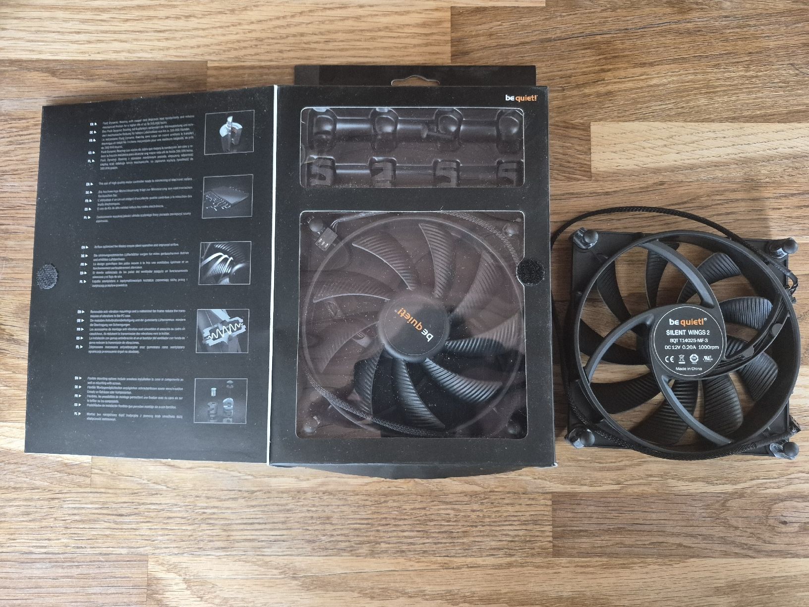 beQuiet! Custodie: be quiet! Silent Wings 2 140mm 2stk – Usato da Heimenhausen venduto da TinyCrocodile