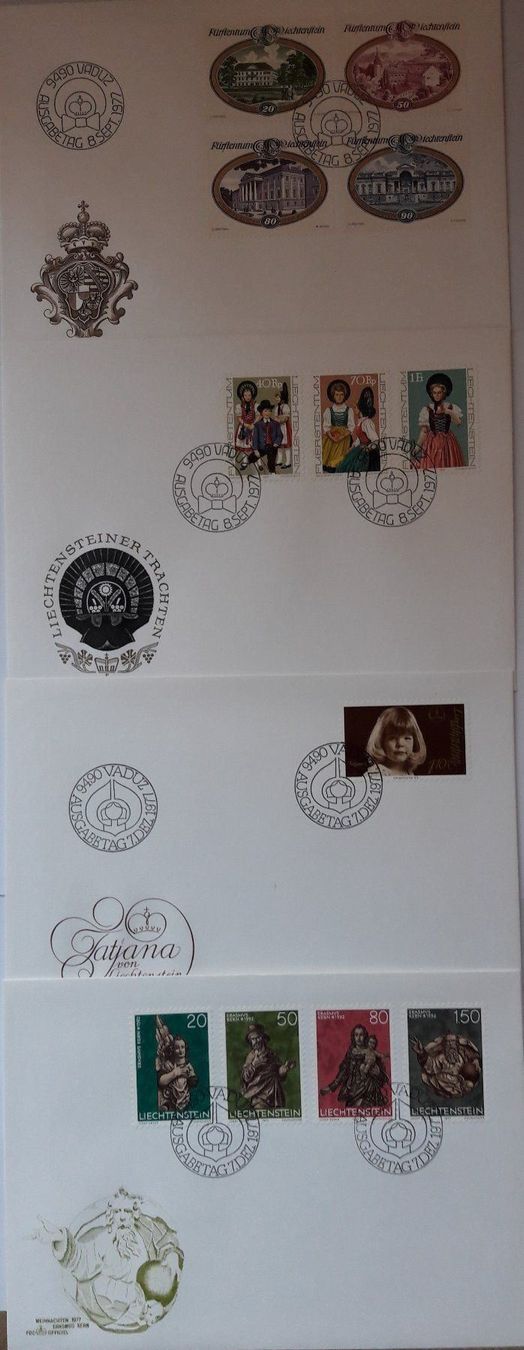 Tous les timbres: 1977 JSD / FDC – Neuf (Voir description) à Alten par Regenwasser 1