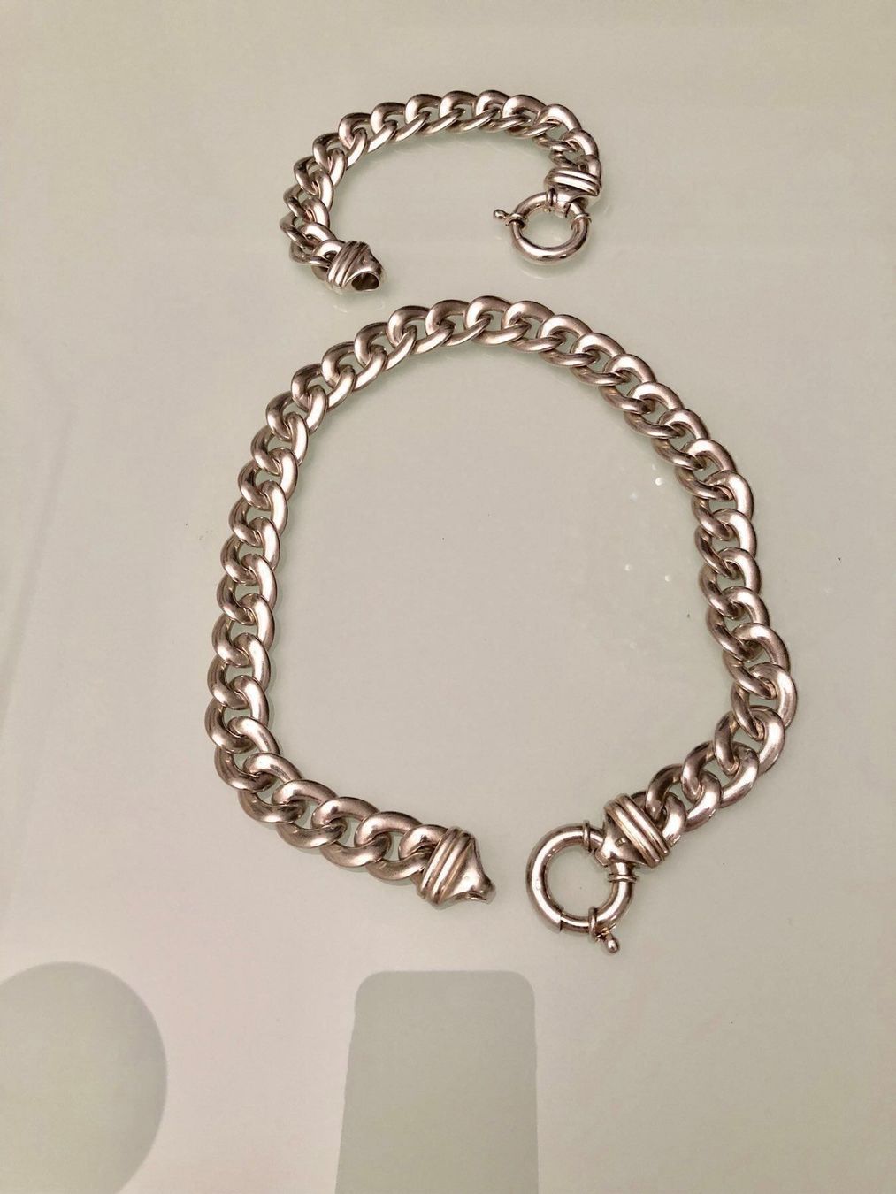 Ketten: Halskette mit Armband Echt Silber SUPER Schön – Gebraucht aus Adliswil von atram57 5