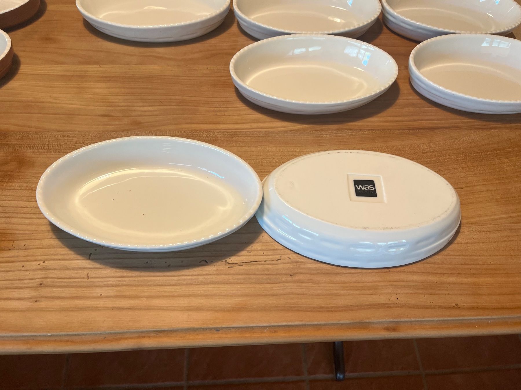 Set di piatti: 100 Gratin/Back/ Servierformen WAS – Usato da Dittingen venduto da Cervolino77 2