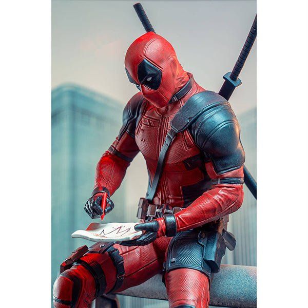 Marvel Figuren: Marvel Movie Premier Collection: Deadpool - Statue - 25 cm – Neu und originalverpackt aus Zofingen von ActionSpielzeug 6